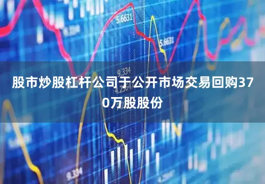 股市炒股杠杆公司于公开市场交易回购370万股股份
